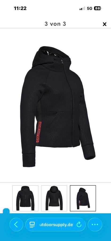 Goldbergh zwart jill jacket maat L, Ophalen of Verzenden, Zo goed als nieuw, Maat 42/44 (L), Jack