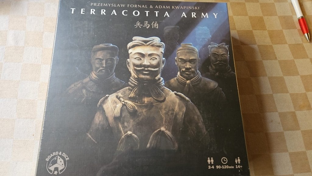 bordspel seal Terracotta Army tactiekspel, Een of twee spelers, Ophalen of Verzenden, Nieuw