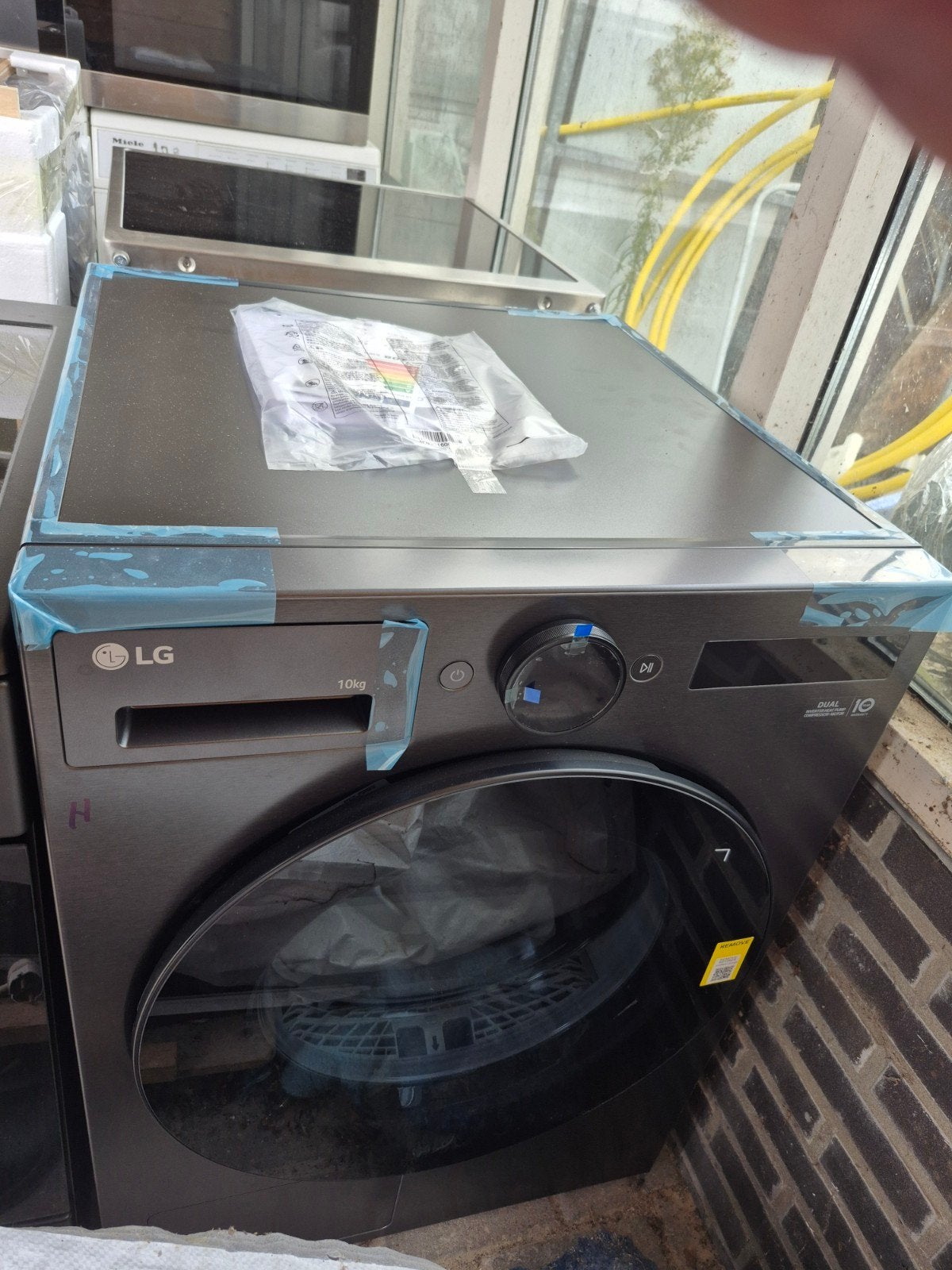 nieuwe LG 10 kg warmtepomp drogers 2 jaar garantie, Ophalen, Nieuw