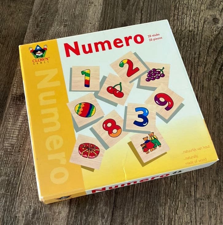 Numero hout, Ophalen of Verzenden, Zo goed als nieuw