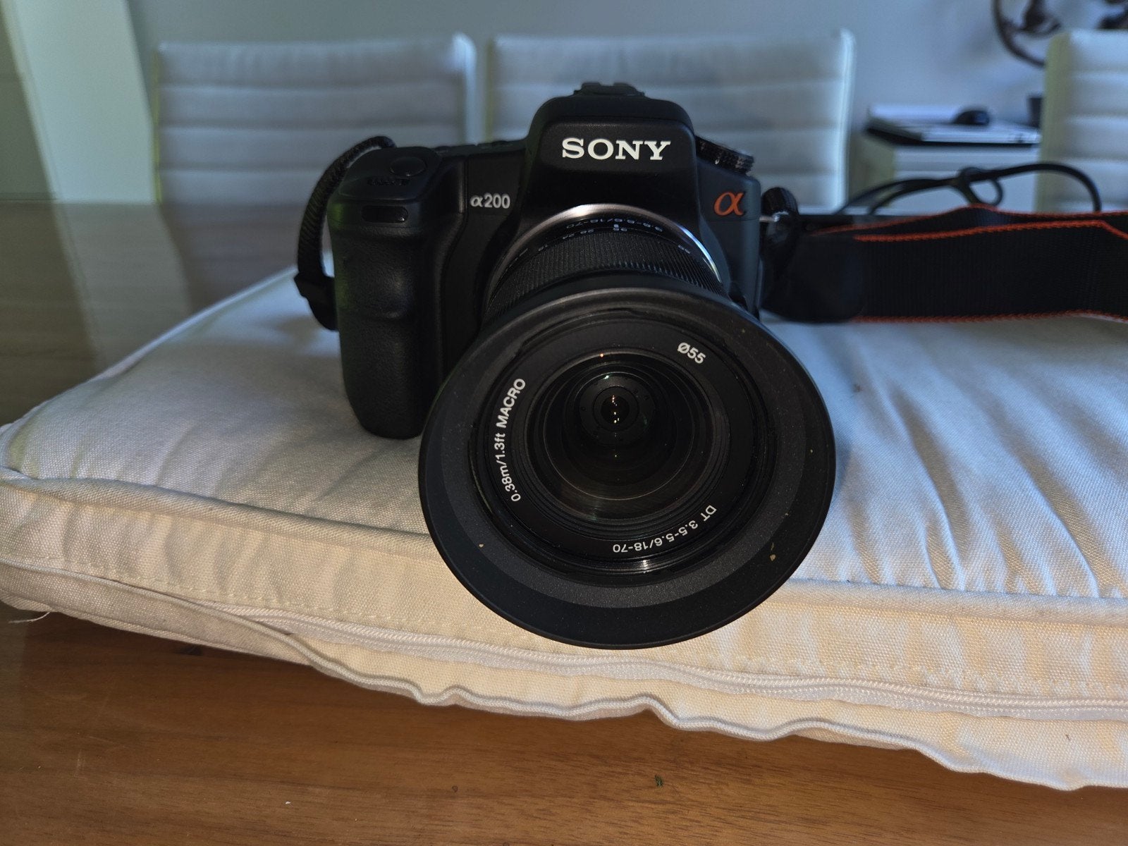 Sony Alpha A200 Spiegelreflexcamera 18- 70mm lens, Ingebouwde flitser, Spiegelreflex, 10 megapixels, Ophalen of Verzenden