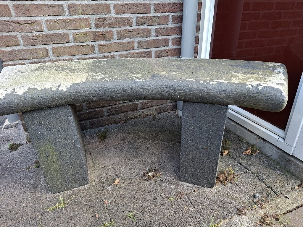Leuk tuinbankje (beton), Ophalen, Gebruikt, Overige materialen