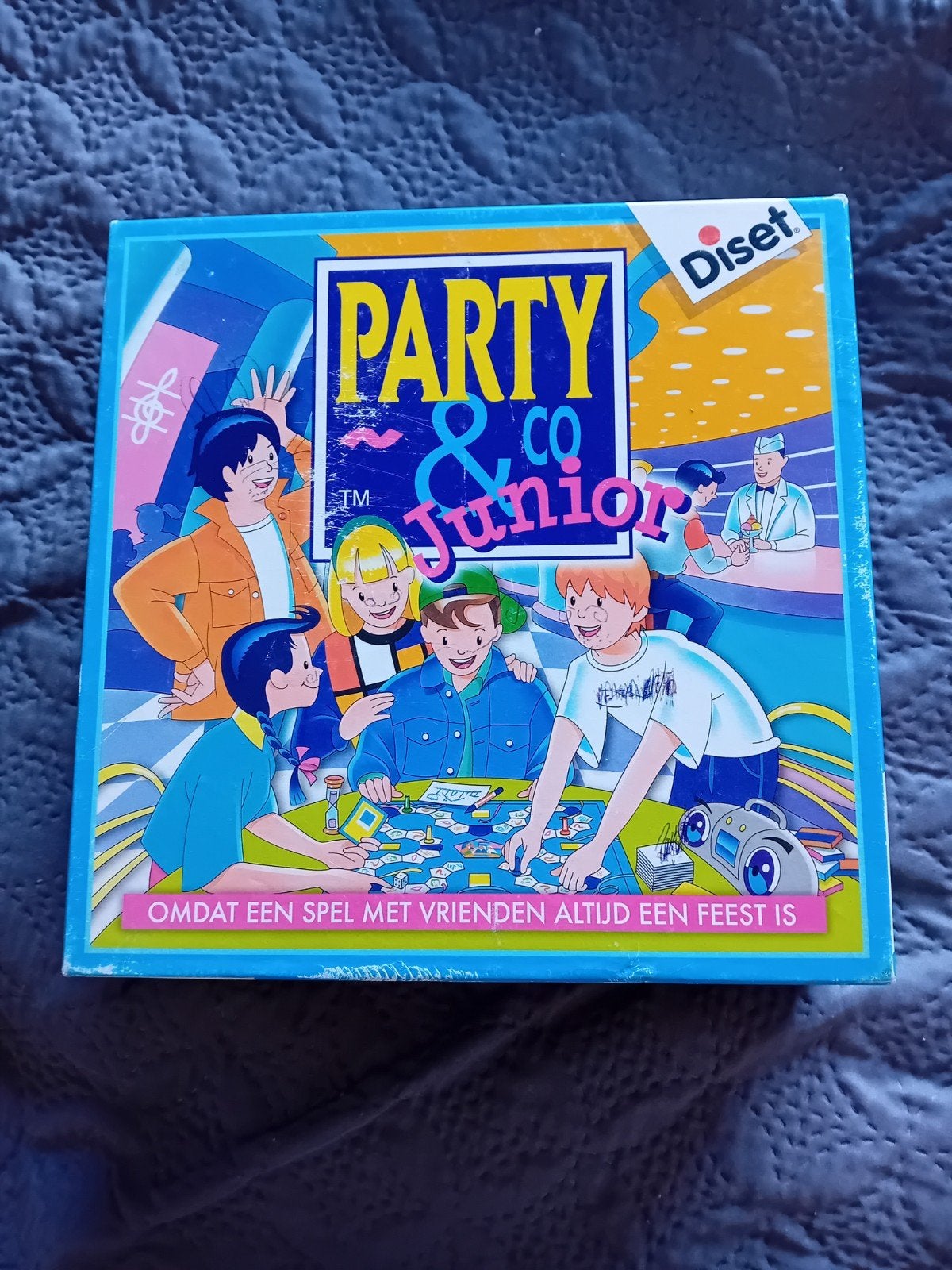 Party & Co Junior - Gezinsspel., Ophalen of Verzenden, Gebruikt, Diset