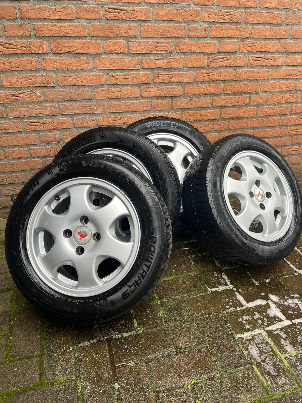 4x 14” lichtmetalen velgen 6Jx14 H2 ET3 | banden afgekeurd, Auto-onderdelen, Ophalen, Gebruikt
