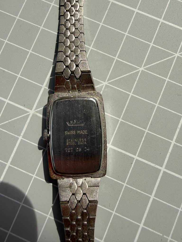 Vintage Fortis Incabloc Polshorloge - Swiss Made, Sieraden, Tassen en Uiterlijk, Horloges | Dames, Overige merken, Gebruikt, Staal