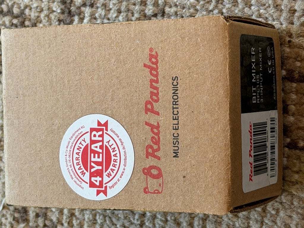 Red Panda Bit Mixer — compacte 3-in/1-out mixer, Ophalen of Verzenden, Gebruikt, Volume