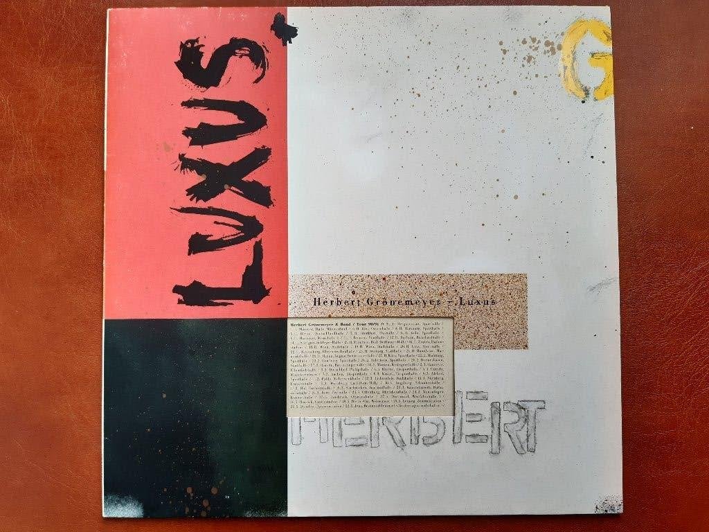 Herbert Grönemeyer - Luxus, LP, Gebruikt, Inclusief binnenhoes, Ophalen of Verzenden