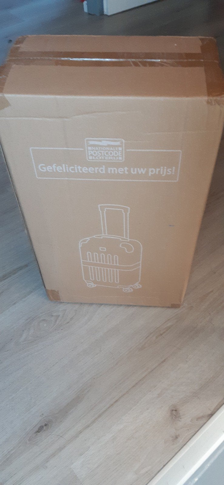 Postcodeloterij koffer - Nieuw in doos, 20 tot 30 cm, Nieuw, Ophalen of Verzenden, 55 tot 75 cm