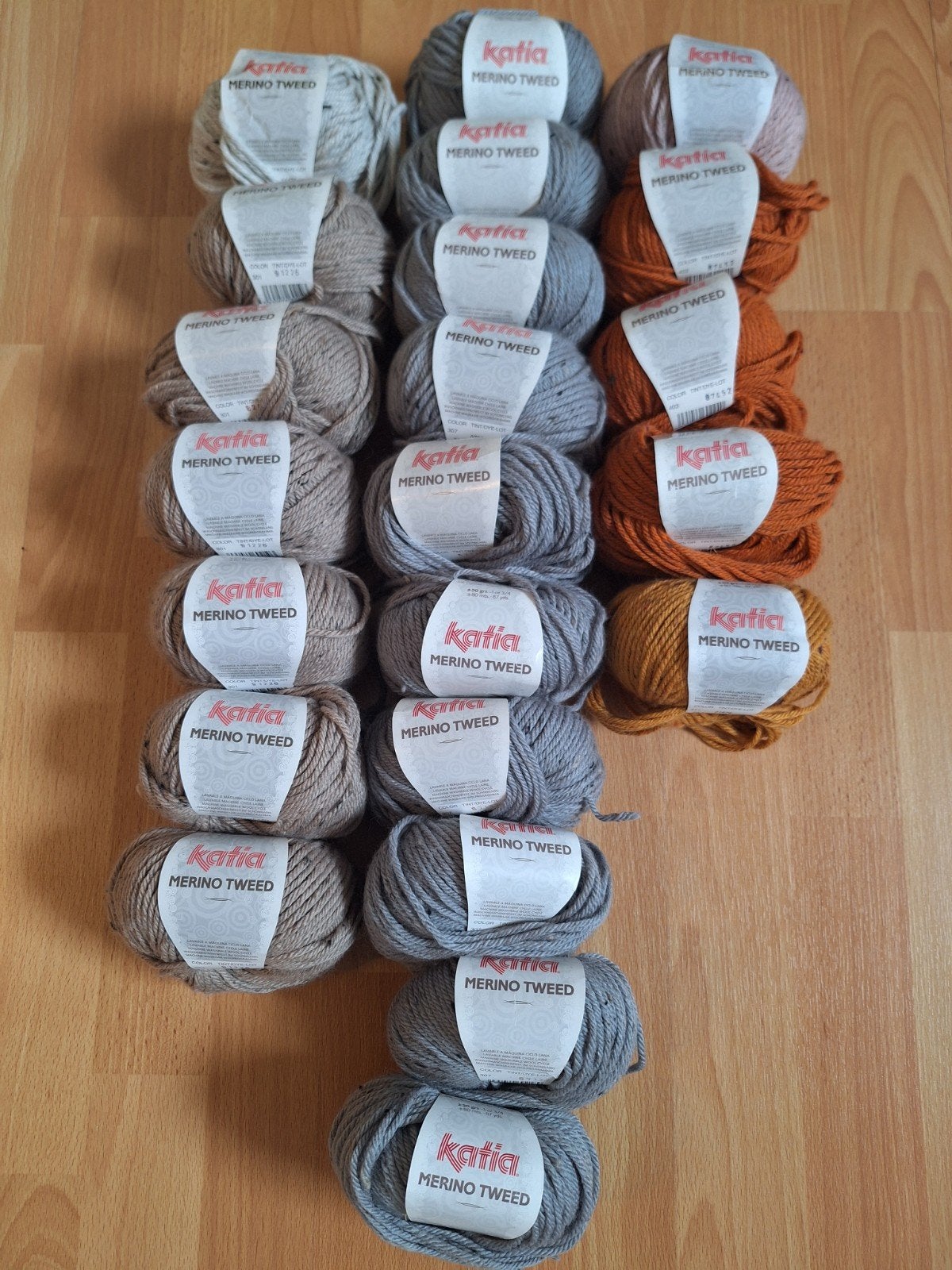 Katia Merino Tweed, Verzenden, Nieuw, Breien of Haken, Wol of Garen
