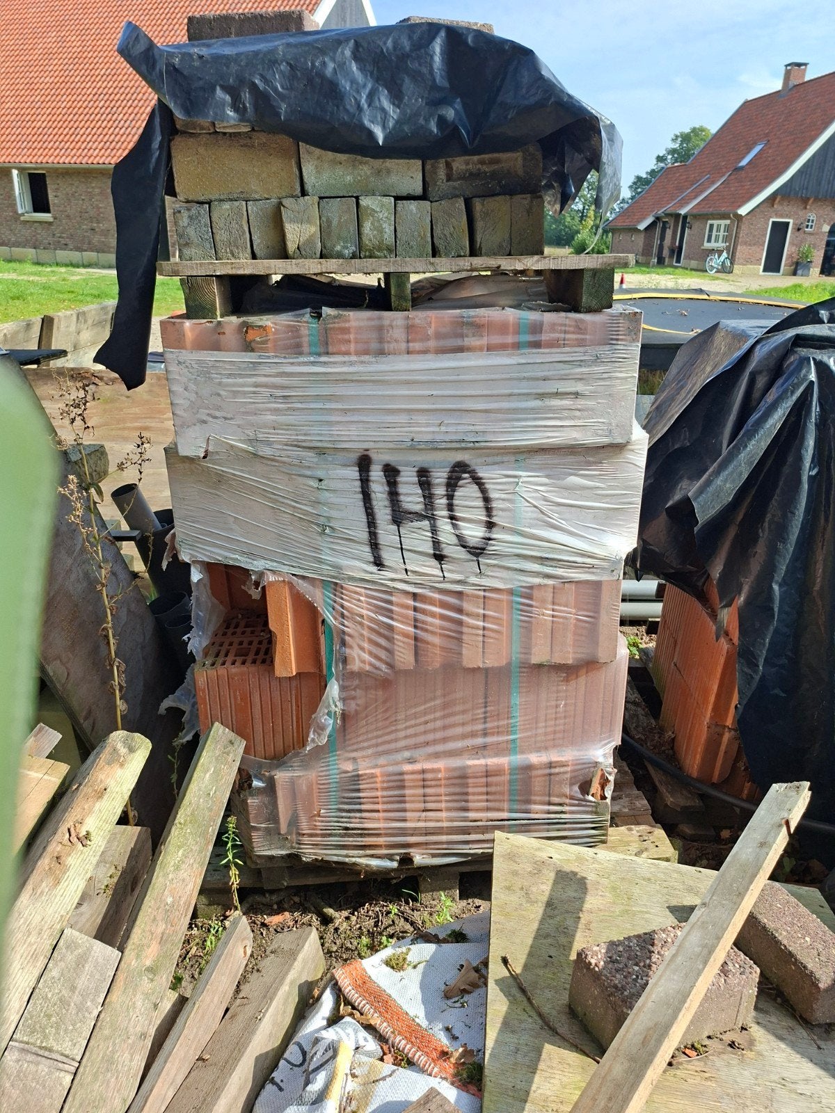 bouw blokken, Ophalen
