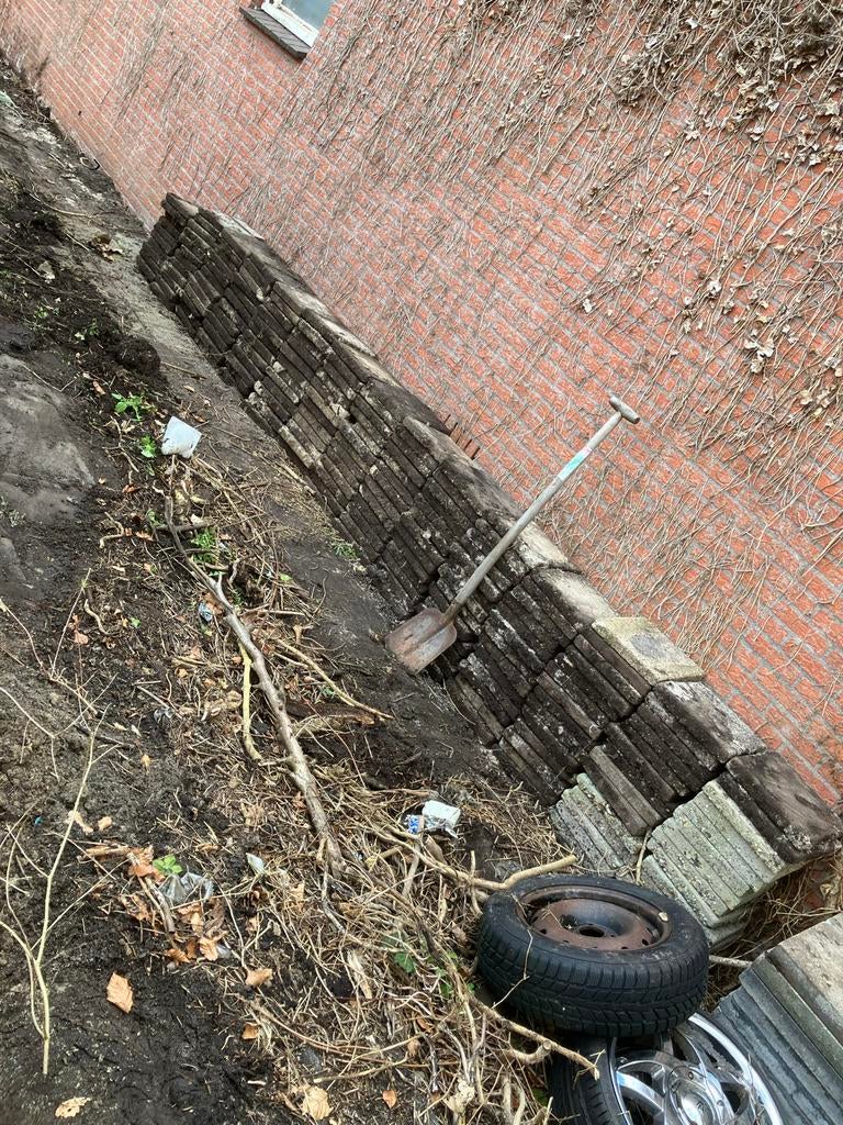 Circa 200, 30x30 tegels, Ophalen, Gebruikt, 10 m² of meer, Beton
