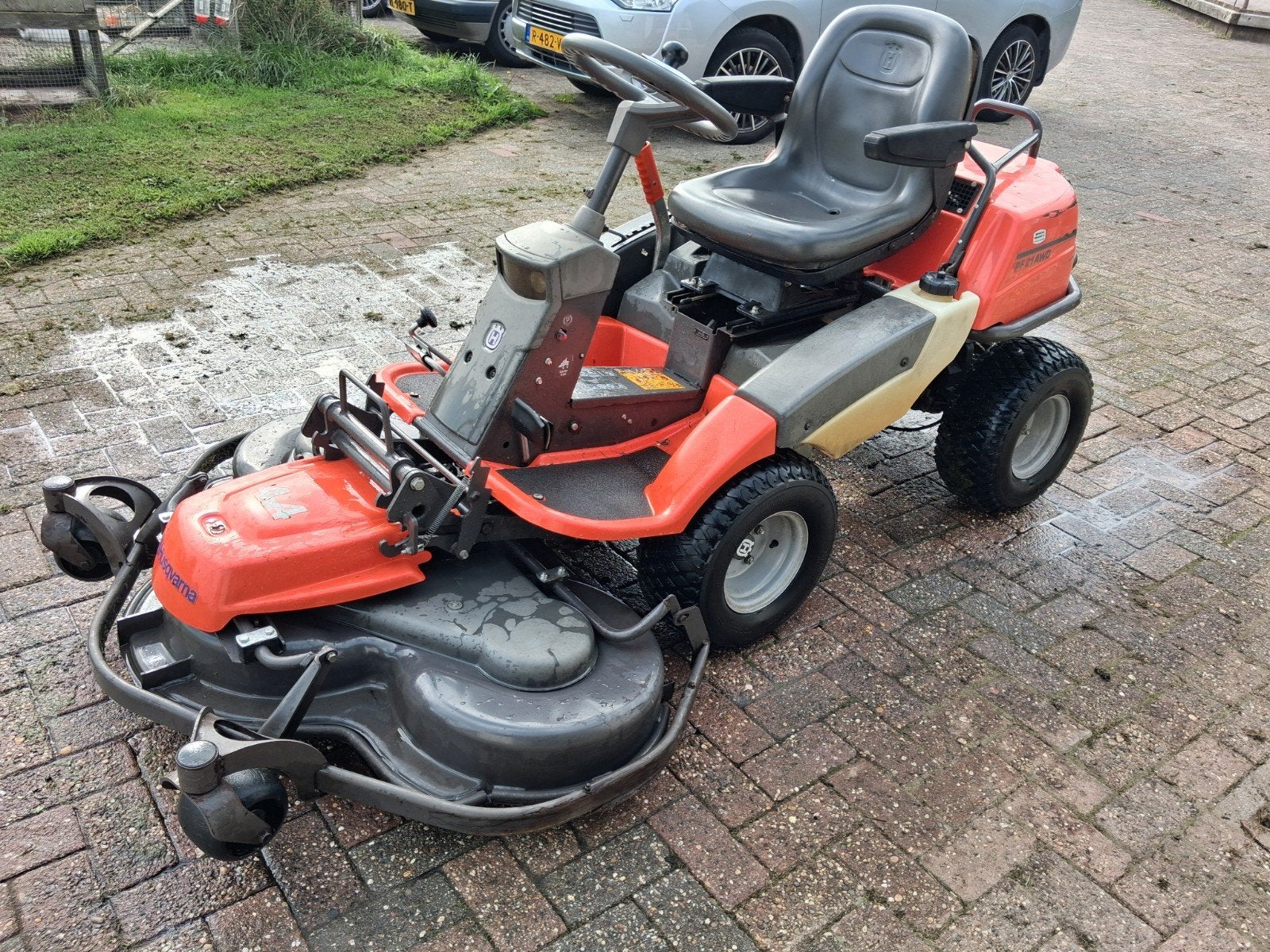 Husqvarna PF21AWD opknapper, Ophalen, Gebruikt, Elektrische starter, 120 cm of meer