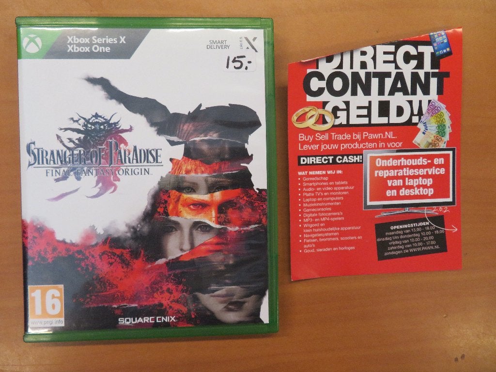 Xbox Series X Stranger of Paradise: Final Fantasy Origin, Ophalen, Gebruikt