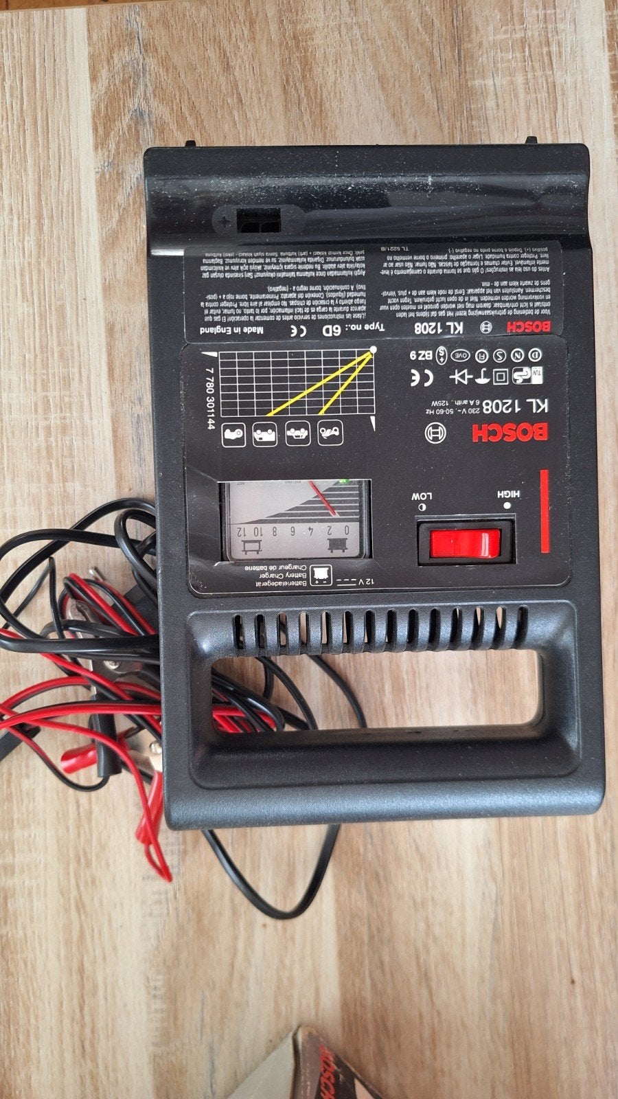 Bosch KL 1208 Acculader 12V - Gebruikt, Ophalen of Verzenden