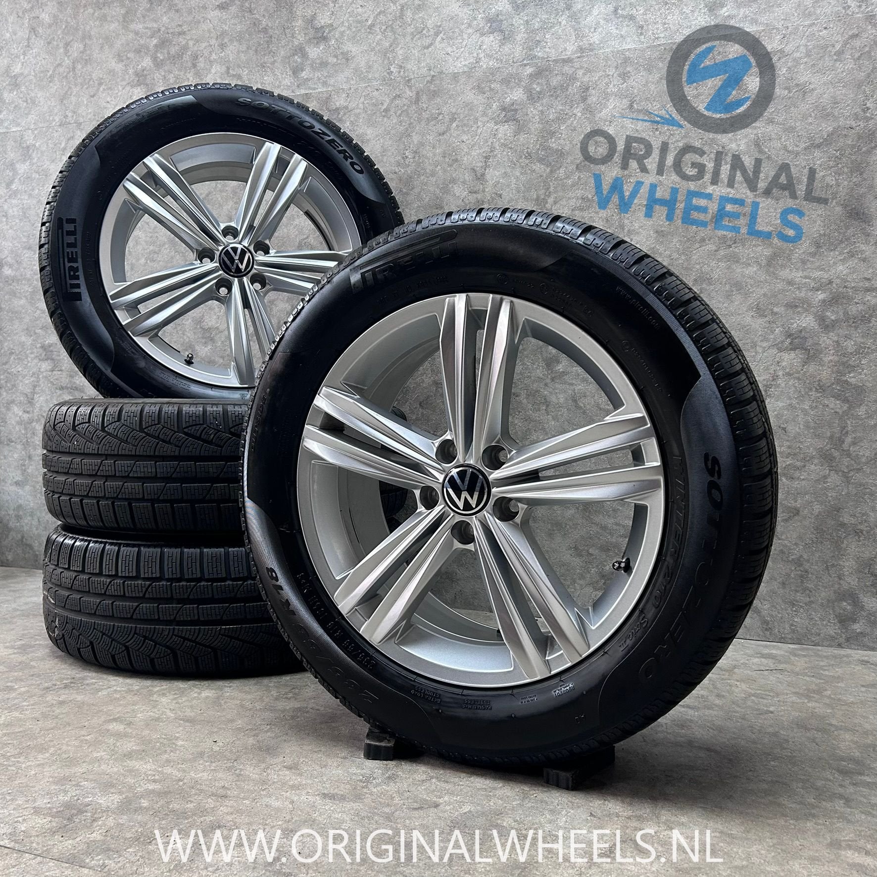 ✅18 inch originele Sebring velgen + winterbanden VW Tiguan