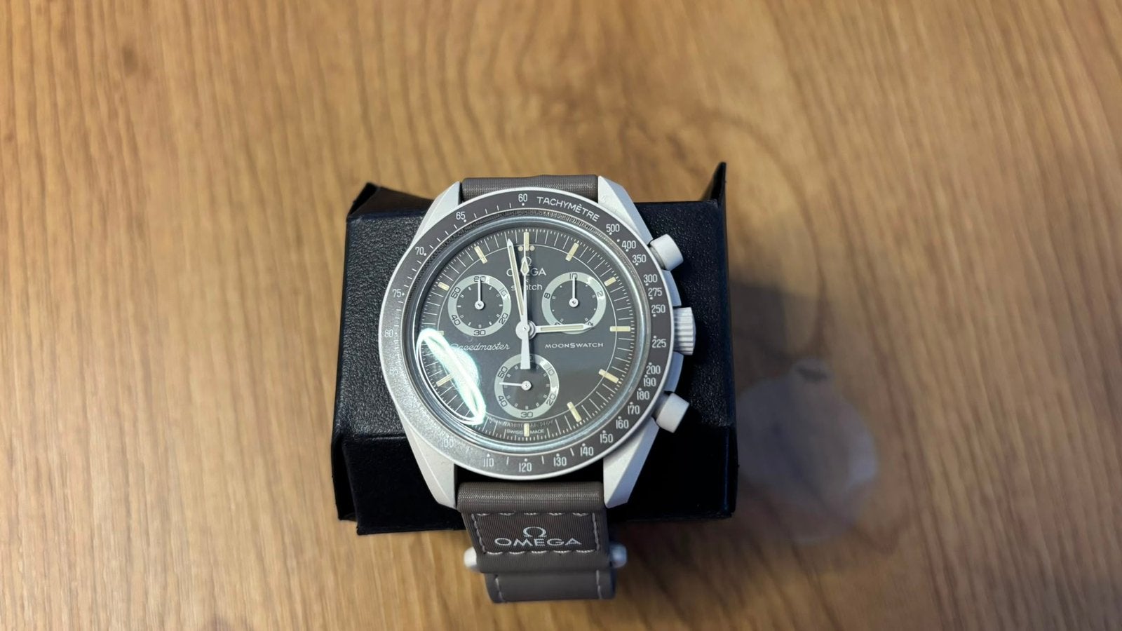 Omega Swatch horloge Mission on Earth, Sieraden, Tassen en Uiterlijk, Horloges | Heren, Ophalen, Kunststof, Polshorloge, Kunststof
