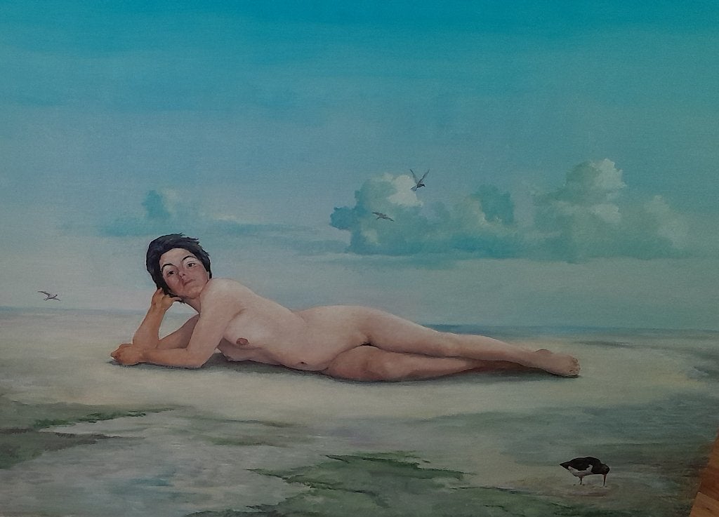 schilderij, Ophalen, Doek, Portret of Personen, Realistisch