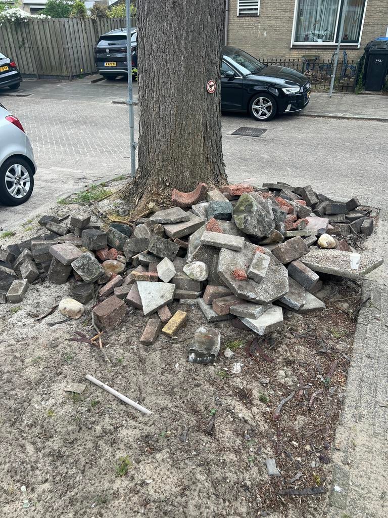 Gratis stenen af te halen, Ophalen, Overige materialen, Gebruikt, Overige typen