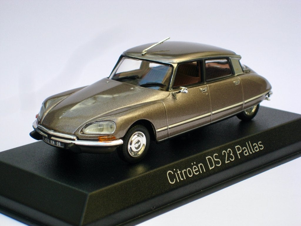 Citroen DS 23 Pallas bruin Scarabée Norev 1:43, Ophalen of Verzenden, Nieuw, Auto, Norev