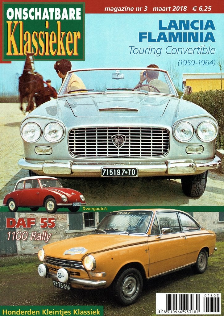 Onschatbare Klassieker 2018 nr. 3 (o.a. Lancia Flaminia), Boeken, Auto's | Folders en Tijdschriften, Gelezen, Algemeen, Verzenden