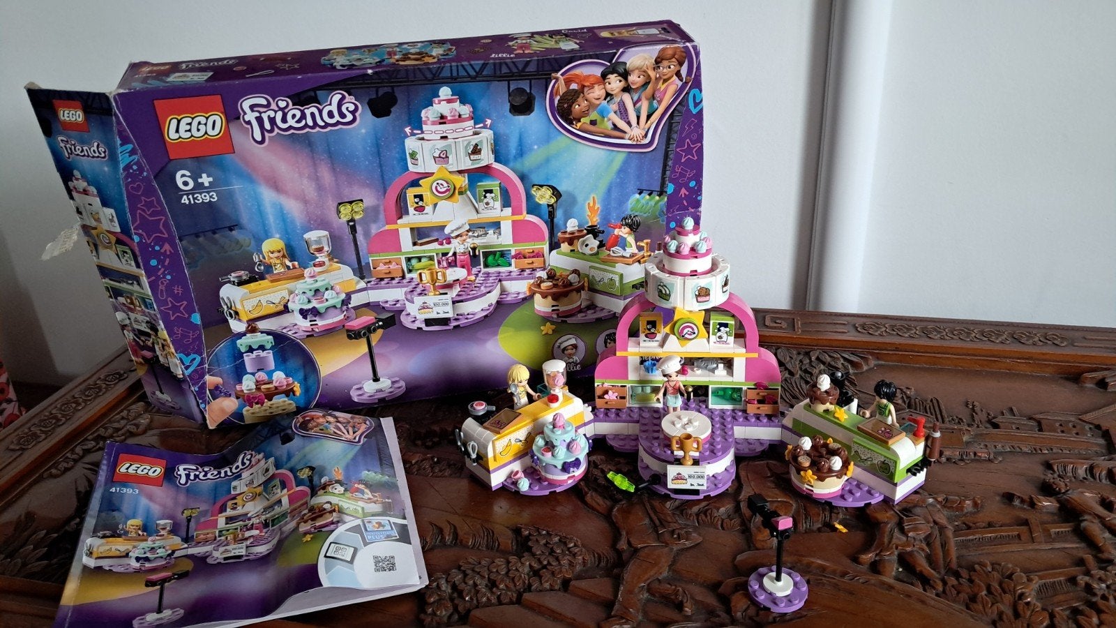 LEGO Friends 41393 Bakwedstrijd - Zo goed als nieuw, Ophalen of Verzenden, Zo goed als nieuw, Overige merken
