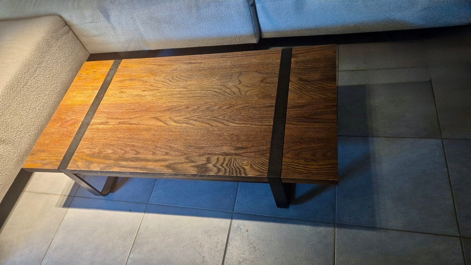 Nette Salon tafel te koop, Ophalen, 100 tot 150 cm, 50 tot 100 cm, Zo goed als nieuw