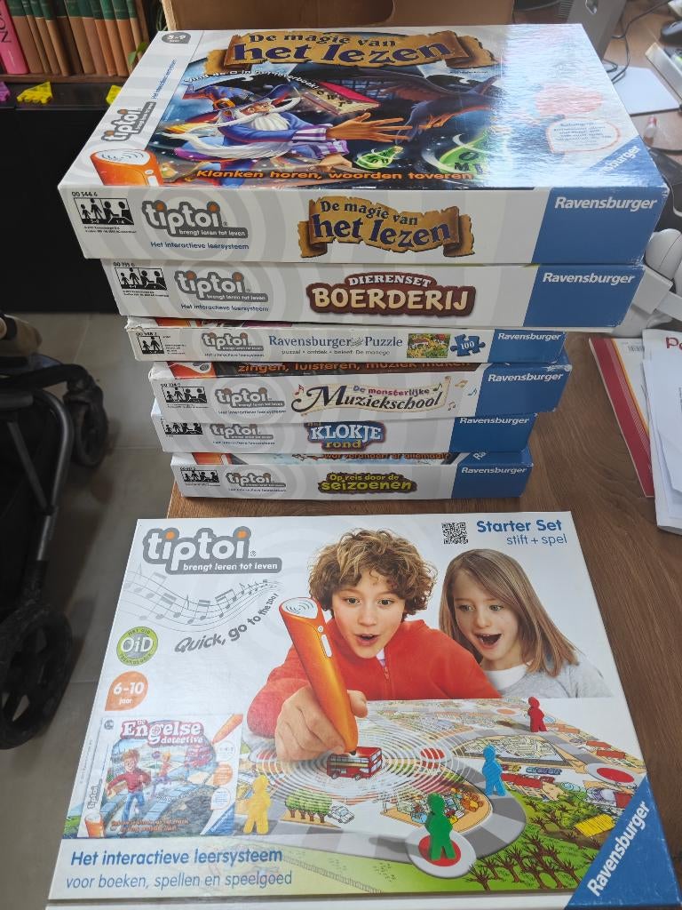 Tiptoi dozen (spellen en puzzels), Kinderen en Baby's, Speelgoed | Educatief en Creatief, Ophalen of Verzenden, Zo goed als nieuw
