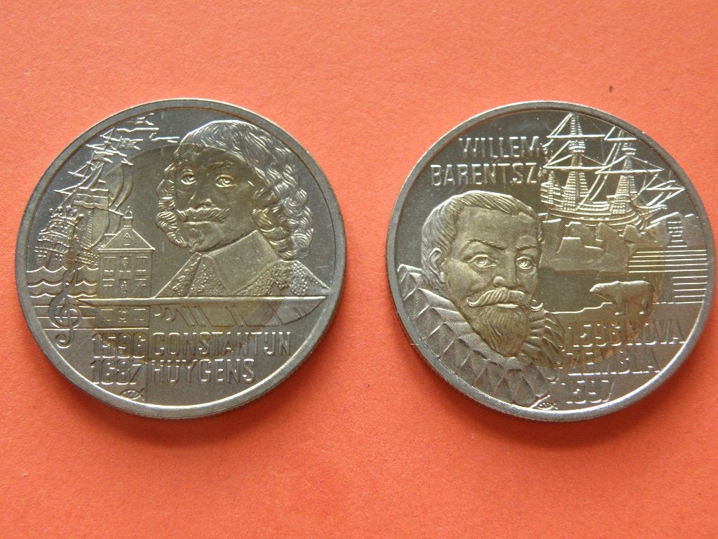 Nederland 2 x 10 Euro 1996 Bi-metaal, Postzegels en Munten, Verzenden, Koningin Beatrix, Euro's, Setje