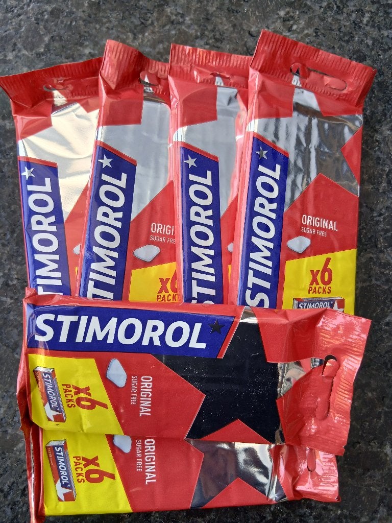 Stimoirol Kauwgom Original, Ophalen
