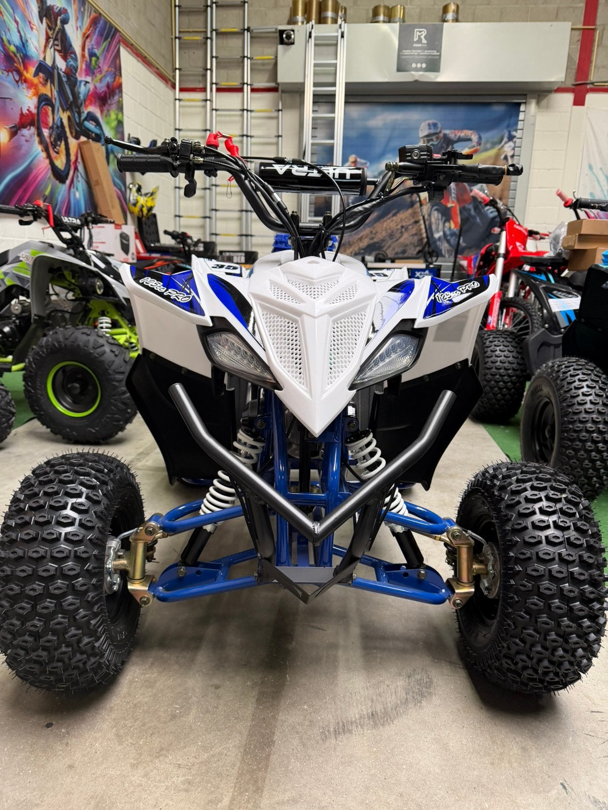 ‼️Nieuw‼️ Raptor ATV Quad 125cc 60km/h 7/8 inch KEY/E-Start!, Motoren, Dr.Nolenslaan 157E 6136GM Sittard, 125 cc, Info@roadmax.nl