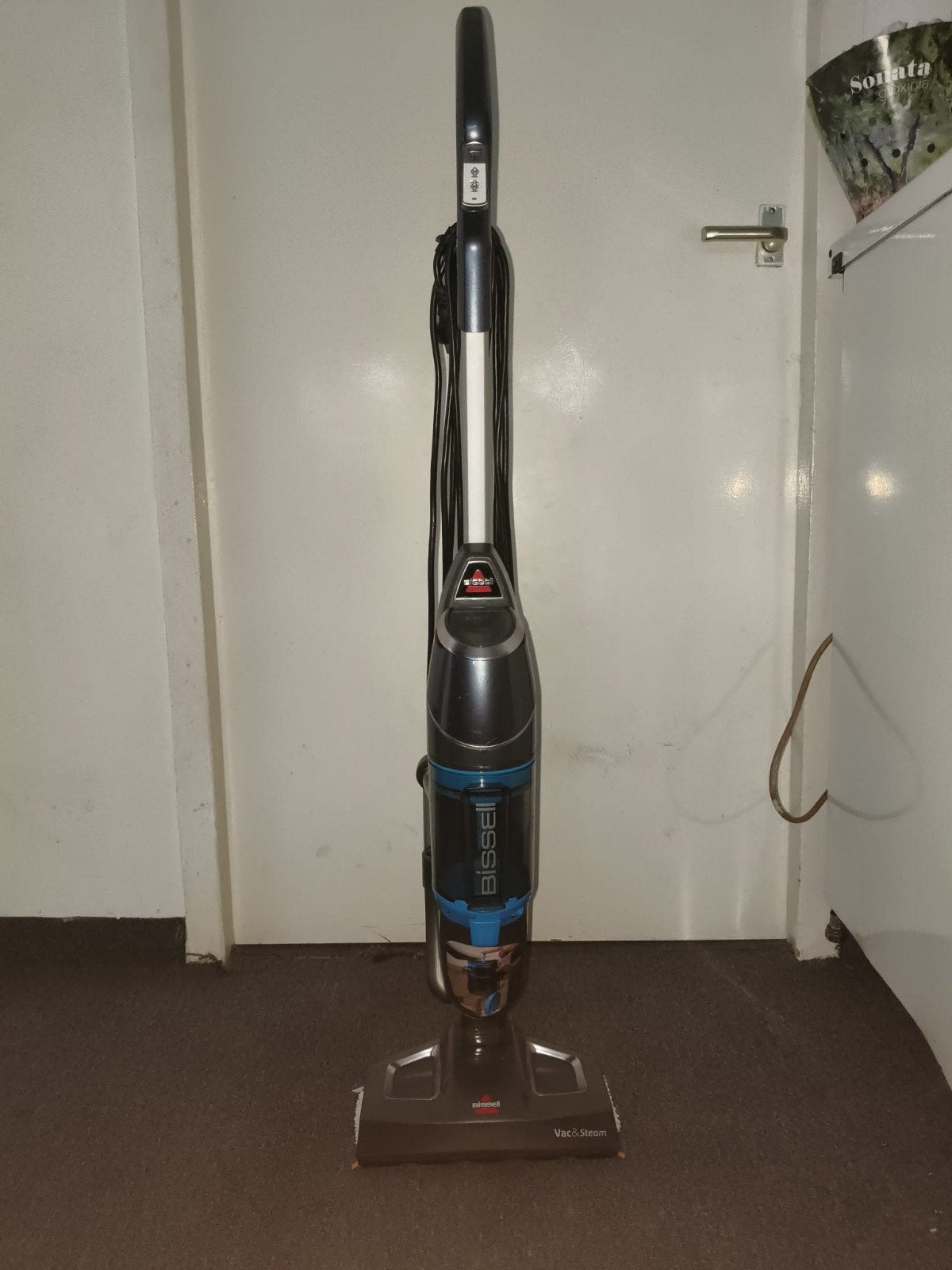 Bissell Vac & Steam 2-in-1 Stoomreiniger en Stofzuiger, Overige merken, Gebruikt, Dweilfunctie, Reservoir