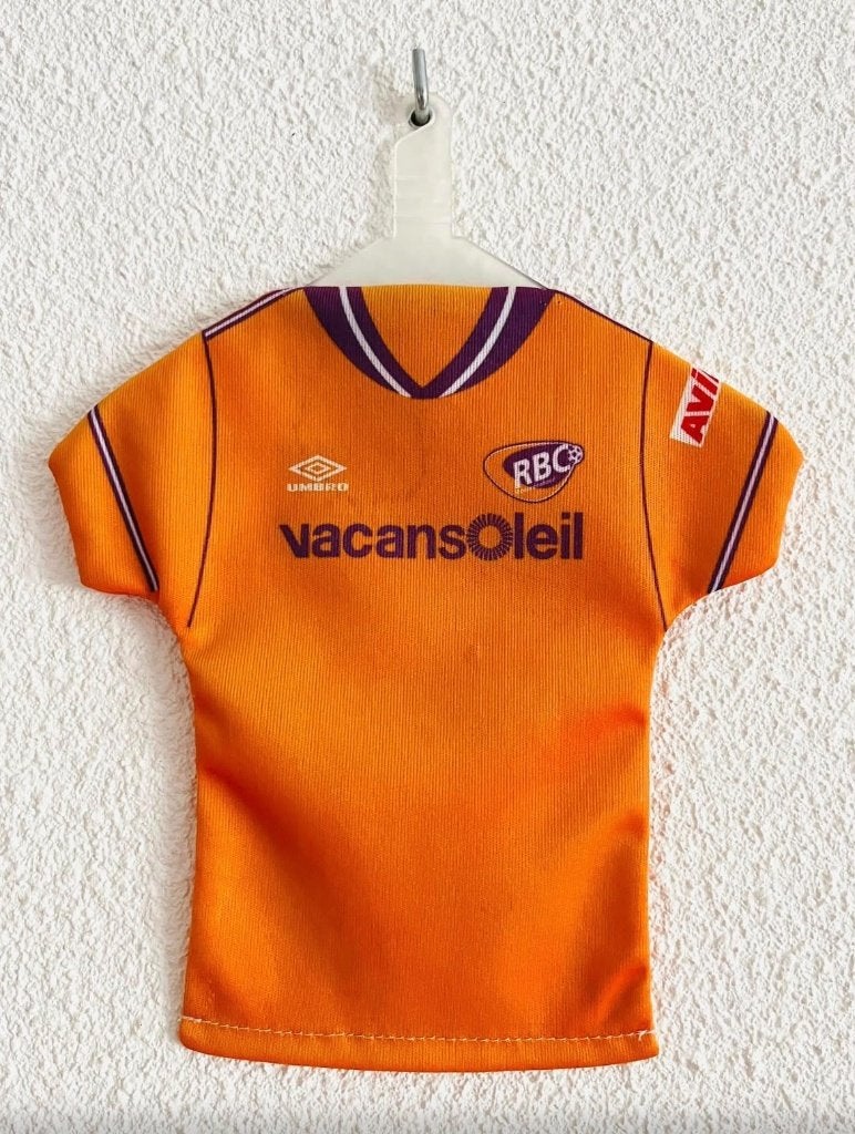 Miniatuur voetbalshirt RBC Roosendaal Vacansoleil Umbro, Verzamelen, Ophalen of Verzenden, Zo goed als nieuw, Vitesse, Shirt