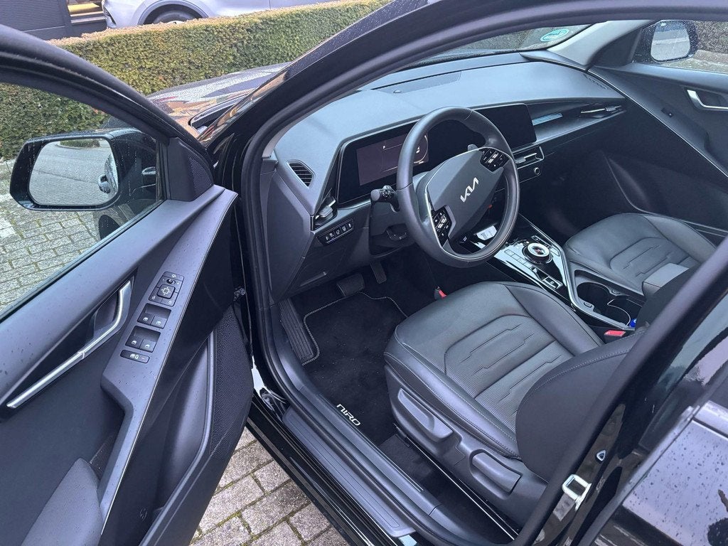 Kia Niro 1.6 GDi Hybrid DynamicPlusLine | Adaptieve Cruise C, Auto's, Kia, Gebruikt, Euro 6, Zwart, Origineel Nederlands