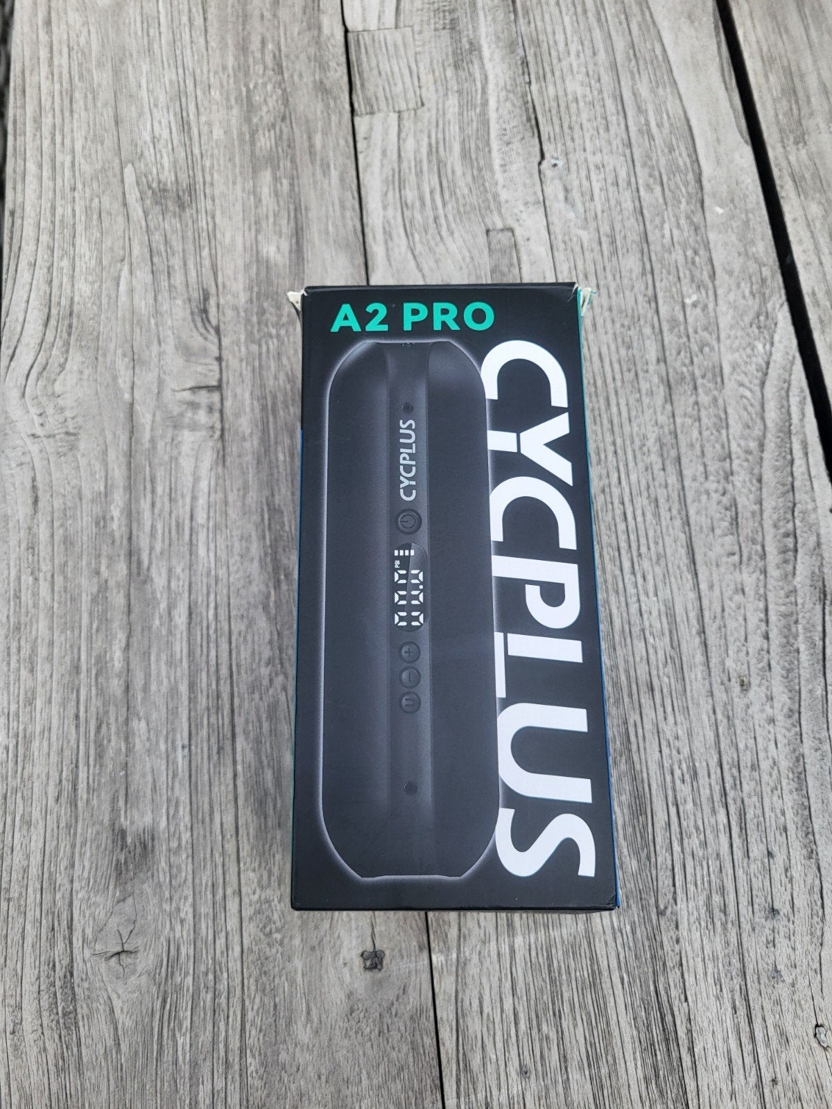 Cycplus A2 Pro Draagbare Elektrische Fietspomp, Fietsen en Brommers, Fietsaccessoires | Fietspompen, Ophalen of Verzenden, Drukmeter