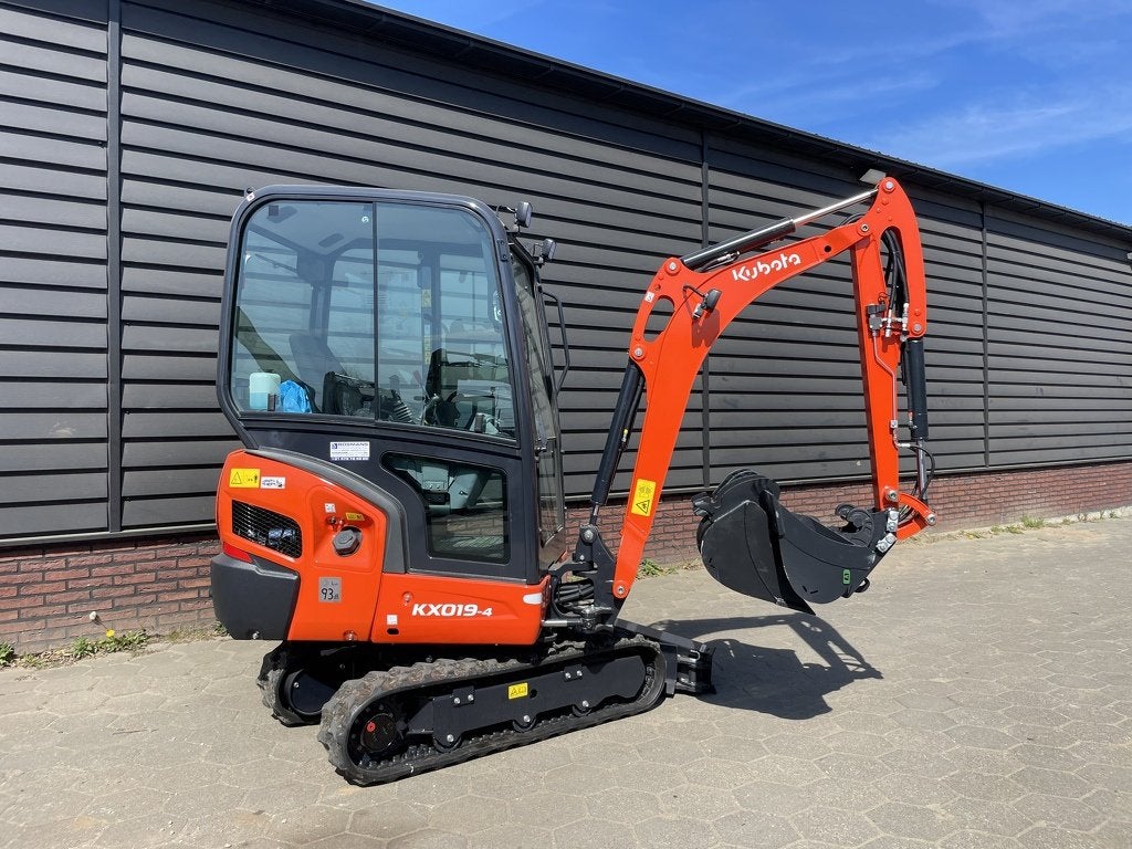 Kubota KX019 minigraver NIEUW sloop / sorteer functie €460