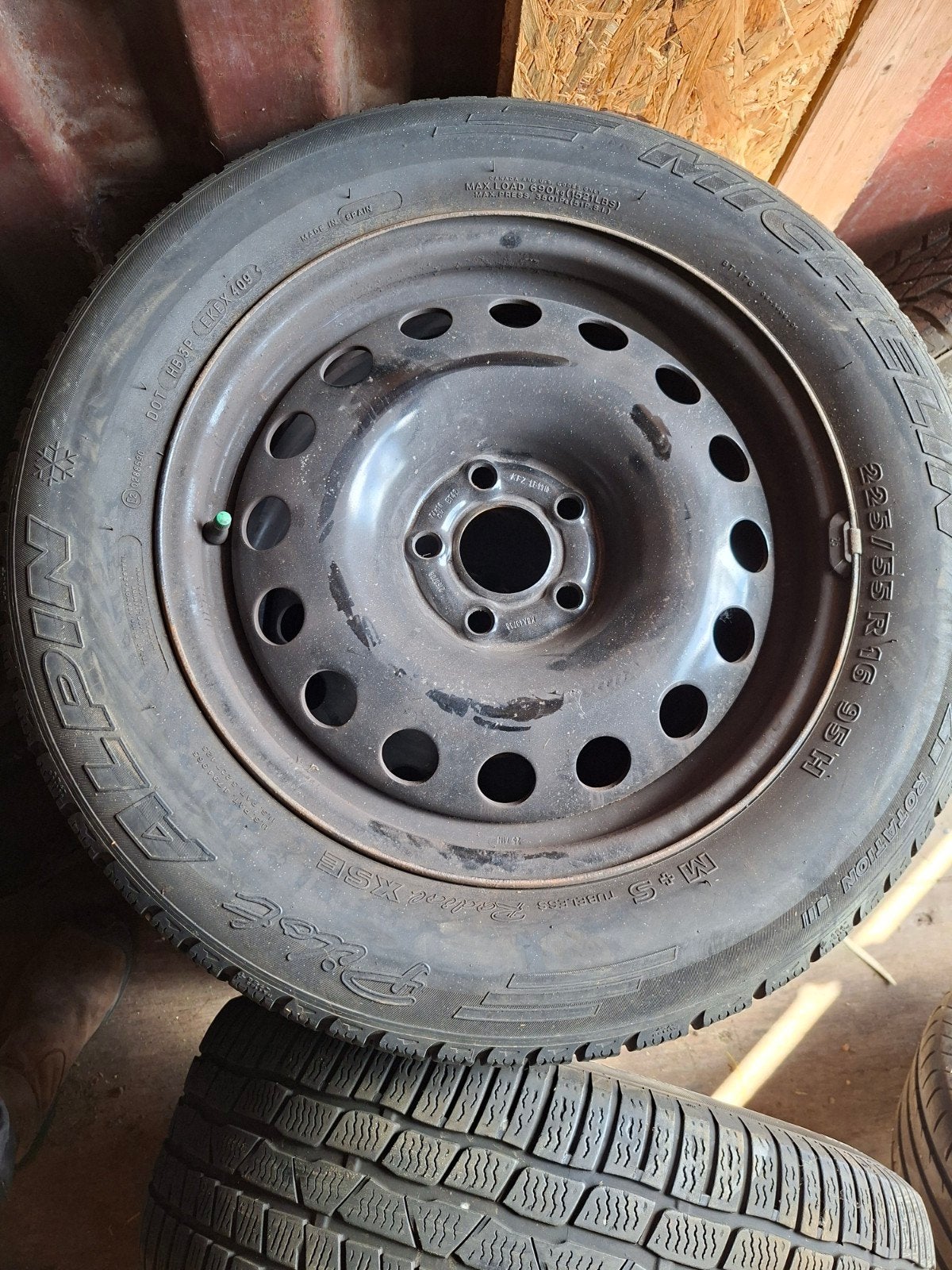 16 inch Zwarte velgen 16" 5 steeks 7J breed ET waarde 42, Auto-onderdelen, Overige Auto-onderdelen, Ophalen, Gebruikt