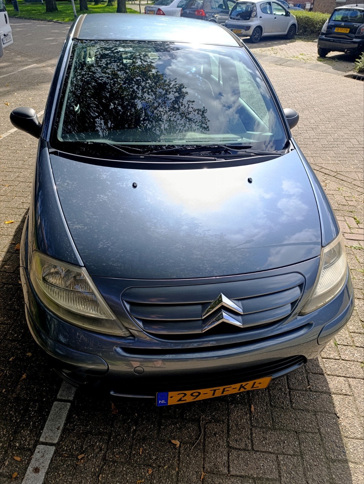 Citroën C3 1.4 I 2006 Grijs, Auto's, Voorwielaandrijving, 1160 kg, 989 kg, Handgeschakeld