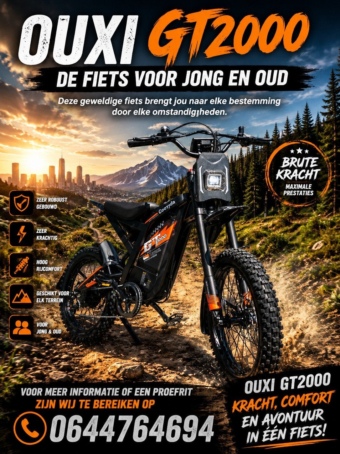 Fatbike verkoop> onderhoud en reparatie, Fietsen en Brommers, Elektrische fietsen, 59 cm of meer, Ophalen of Verzenden, Nieuw