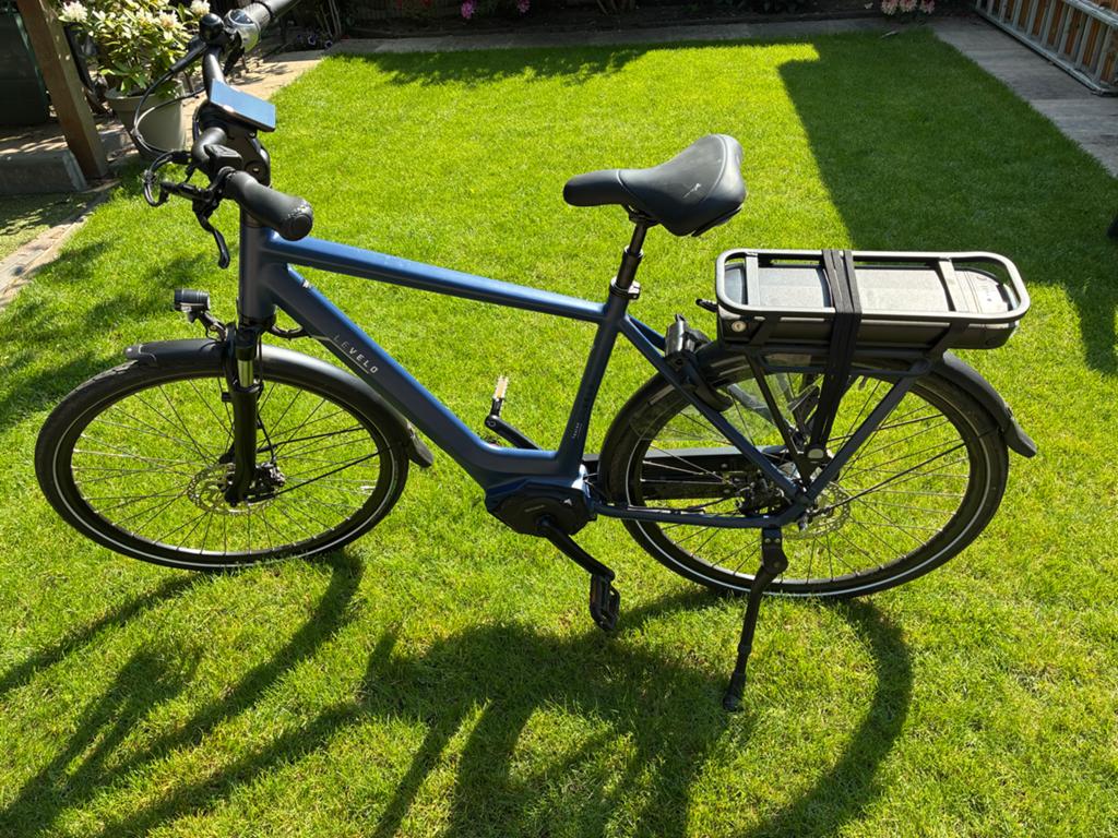 Le Velo Elektrische fiets heren 55cm, Overige merken, Ophalen of Verzenden, Zo goed als nieuw, 50 km per accu of meer