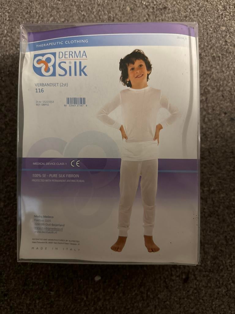 DermaSilk verbandset (2st) maat 116, Ophalen, Nieuw, Jongen of Meisje