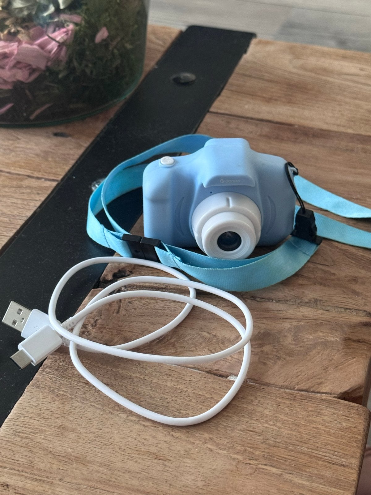 Denver Kinder Camera - Blauw, Zo goed als nieuw, Compact, Ophalen of Verzenden, Zo goed als nieuw, Overige Merken