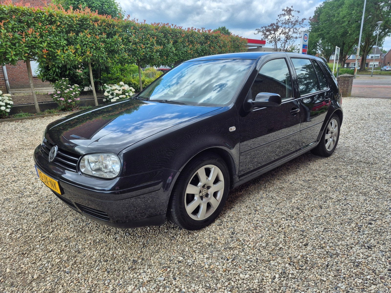Volkswagen Golf 1.6 16v 77KW 2002 Zwart, Auto's, Volkswagen, Voorwielaandrijving, 1145 kg, Zwart, 4 cilinders