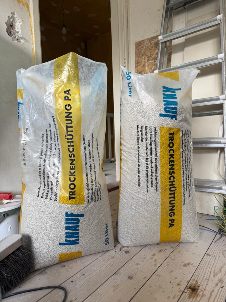 Knauf egalisatiekorrels PA - 1,5 zak van 50 liter, Ophalen, Nieuw