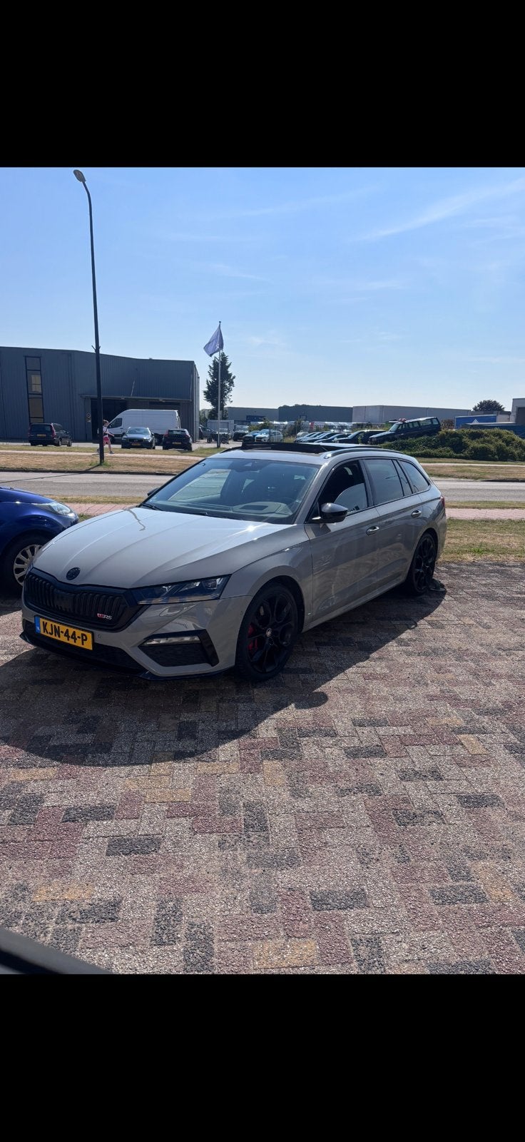 Skoda Octavia RS 2.0 TSI Greentech 245pk 2021 Grijs, 4 cilinders, 1984 cc, Stationwagon, Particulier