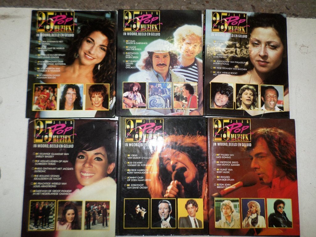 popmuziek geschiedenis in woord en beeld, Boeken, Ophalen, Artiest, Nieuw, Lekturama