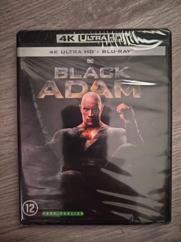 Black Adam 4K Ultra HD + Blu-ray, Cd's en Dvd's, Blu-ray, Ophalen of Verzenden, Nieuw in verpakking, Actie