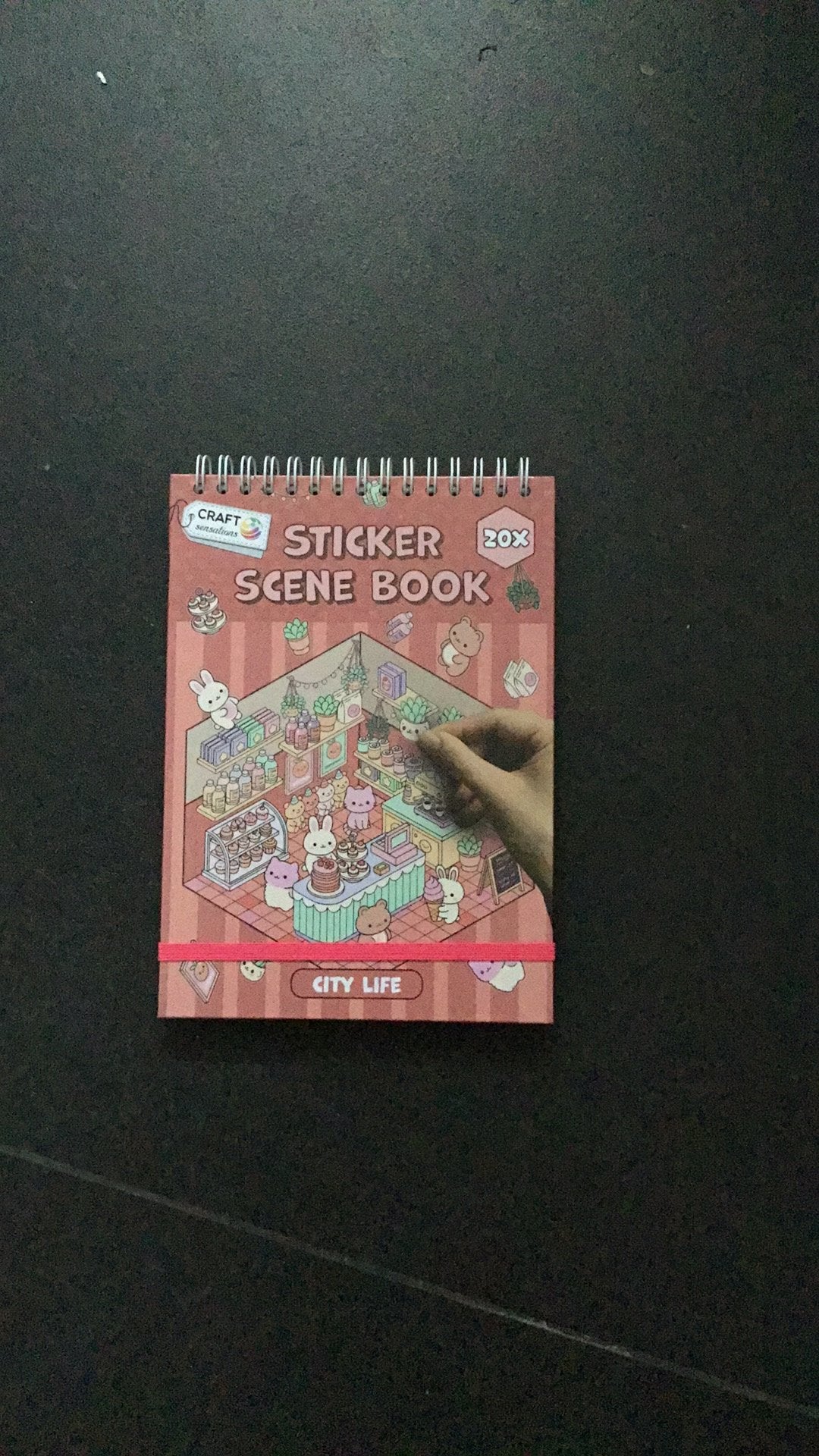 Sticker scene boek craft, Ophalen of Verzenden, Nieuw