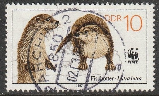 DDR 1987 3107  Visotter, Gest, Ophalen of Verzenden, DDR, Gestempeld