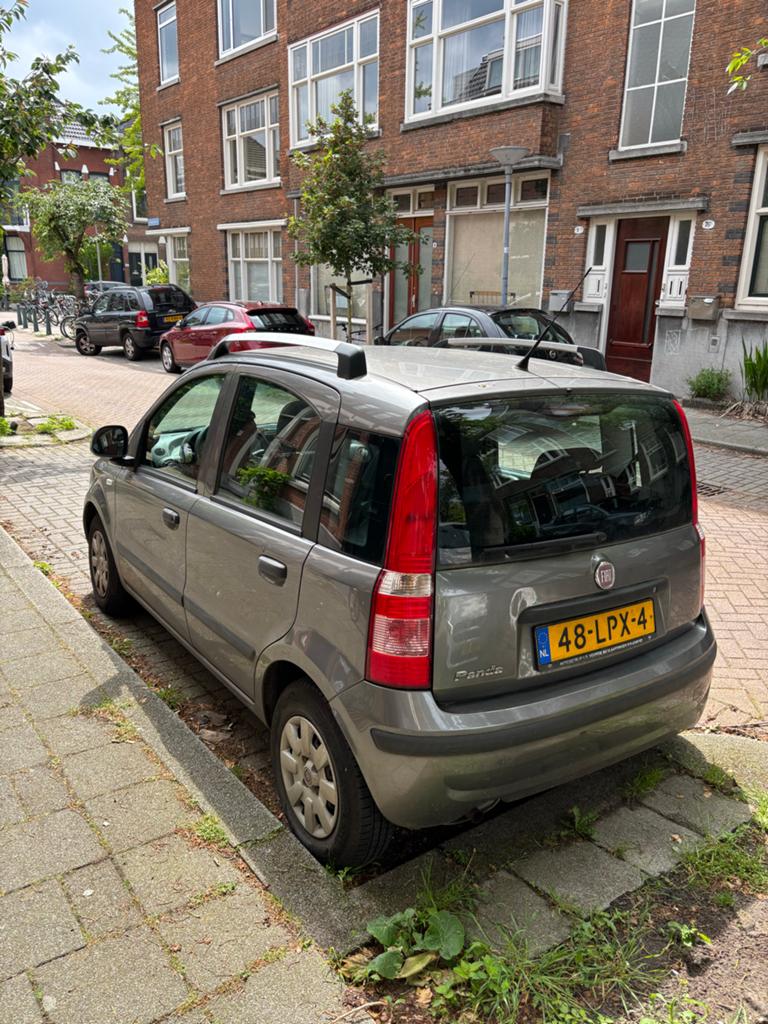Fiat Panda 1.2 2010 Grijs, Auto's, Fiat, Particulier, Panda, Benzine, B, Hatchback, Handgeschakeld, Origineel Nederlands, Zilver of Grijs