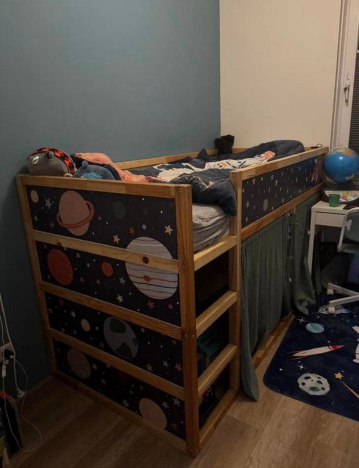 Ikea Kura bed, Ophalen of Verzenden, Zo goed als nieuw, Halfhoogslaper